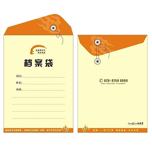 档案袋设计制作